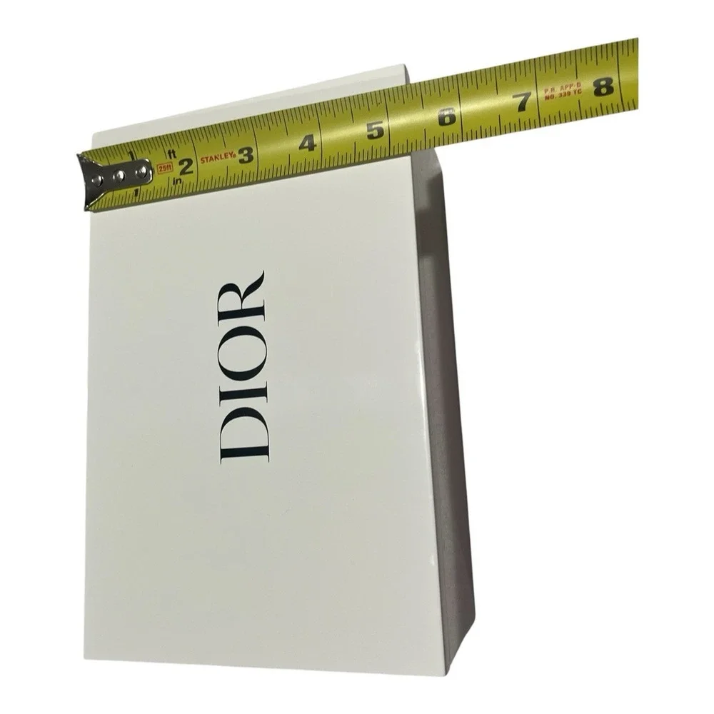 New Dior White Lacquered‎ Vanity/Make-up Storage Box With Mirror